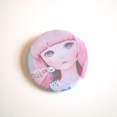 Kawaii ☆ cloud badge