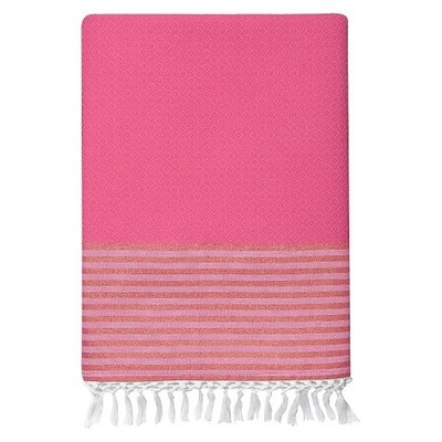 (new with tags) lilly pulitzer for target pink/gold beach blanket