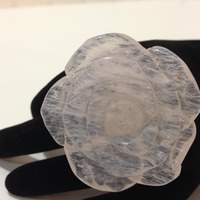 Rose Quartz Cocktail Ring - Thumbnail 1