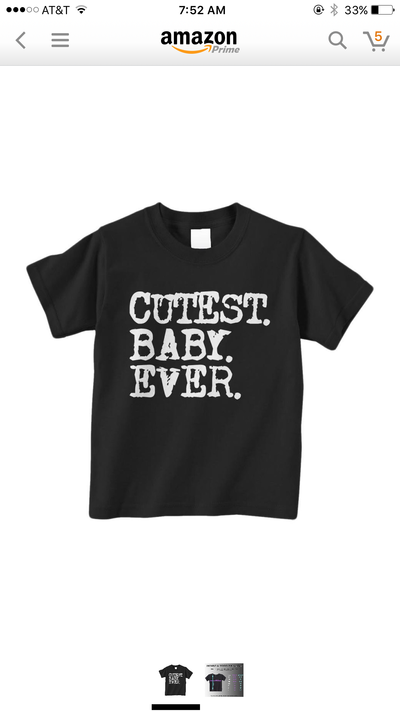 Best baby ever tee
