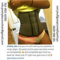 Brazilian / Colombian Waist Cincher (Black) - Thumbnail 4