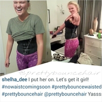 Brazilian / Colombian Waist Cincher (Black) - Thumbnail 3