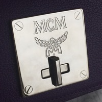 MCM Rare Purple "Mona" Leather Crossbody/Shoulder Bag - Thumbnail 2