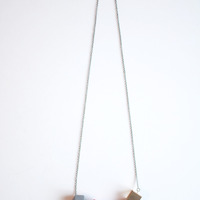 Pink Beads Glass Necklace NL0971 - Thumbnail 3