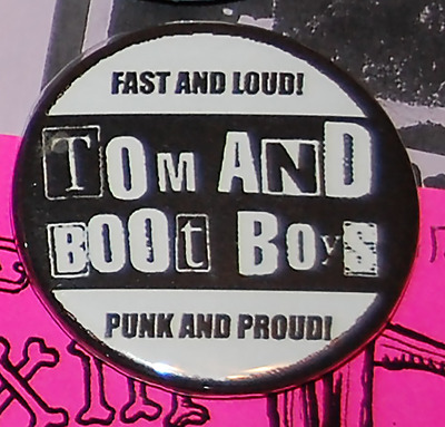 Tom and Boot Boys 1.75" tour button