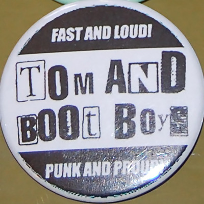 Tom and boot boys 1.75" tour button