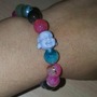 Boho/Hippie Buddha Agate Bracelet-1