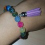 Boho/Hippie Buddha Agate Bracelet-2