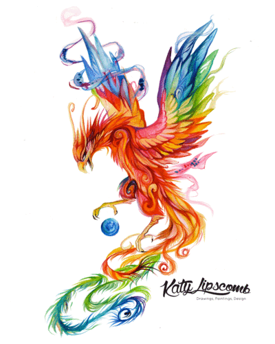 Regal Phoenix - Print
