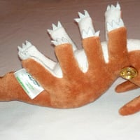 Standard Orange Wasp Eater-- Licensed Girl Genius Plush Doll - Thumbnail 3