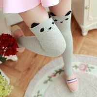 Panda Thigh High Socks - Thumbnail 1