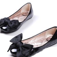Bridal Wedding Black Ribbon Bow Butterfly Shoe Clips  - Thumbnail 1