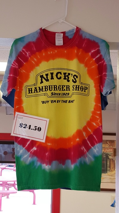 Rainbow tie dyed short sleeve t-shirt