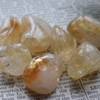 Tumbled Heat Treated Citrine  - Thumbnail 1