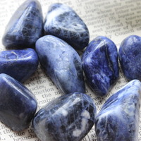 Tumbled Sodalite - Thumbnail 2