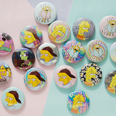 1" buttons - misc. simpsons - Thumbnail 5