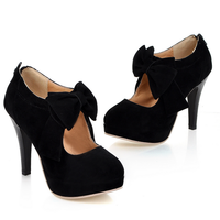 Sexy fashion bowknot heels - Thumbnail 4