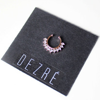 Madison Faux Septum Ring (Rose Gold)