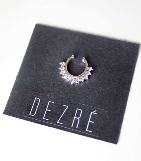 Madison Faux Septum Ring (Silver)