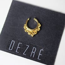 Avia Faux Septum Ring (Gold)