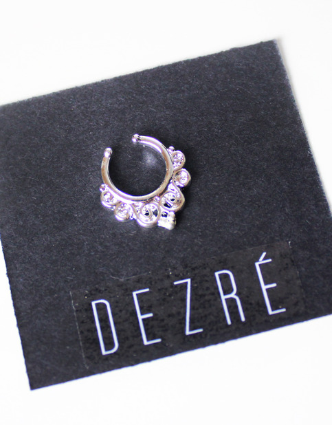 Avia Faux Septum Ring (Silver)