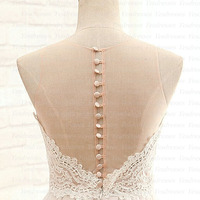 short prom dress, white prom dress, pretty bridesmaid dress, junior prom dress, lace prom dress, cheap prom dress,  PD15307 - Thumbnail 2