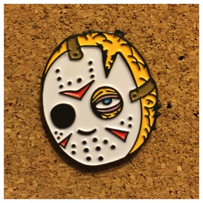 Jason pin version enamel pin 072