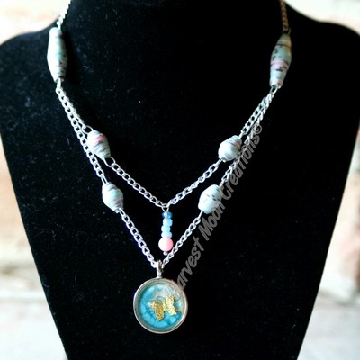 Cherry blossom butterfly ooak