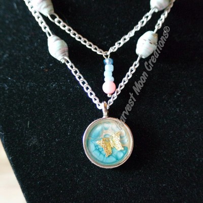 Cherry blossom butterfly ooak