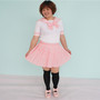 Loose Plus Size Pastel Cute Baby Pink Sailor Seifuku School Uniform Top Only Free Ship SP140887-3