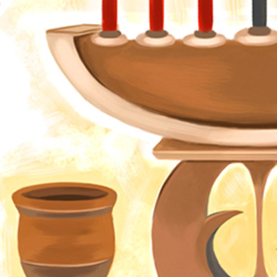 Kwanzaa candles