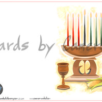kwanzaa candles - Thumbnail 1