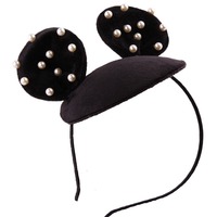 Mickey Pearl Fascinator Ears - Thumbnail 1