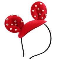 Mickey Pearl Fascinator Ears - Thumbnail 4
