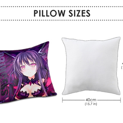 Kotori itsuka - date a live anime dakimakura square pillow cover spc32