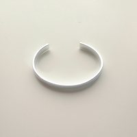 Smooth Bangle - Silver - Thumbnail 1