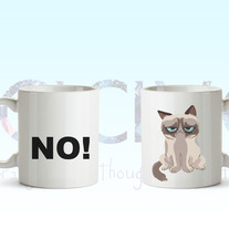Coffee Mug Grumpy Cat Adult Humor Ceramic Cup