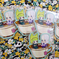 Charlatans_Tea time holographic sticker - Thumbnail 1