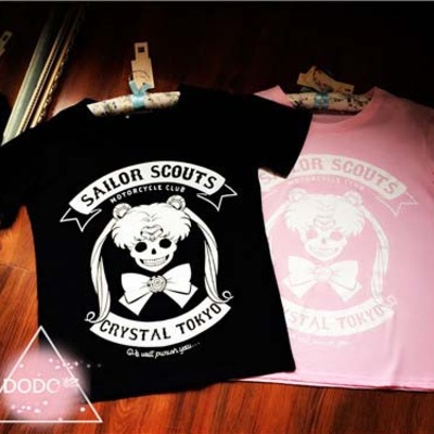 Lovely harajuku sailor moon short sleeve t-shirt