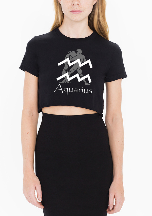 Fated Aquarius Crop Top