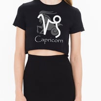 Fated Capricorn Crop Top