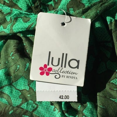 Bindya ombre floral lace print infinity scarf