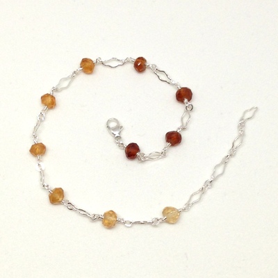 Ombre Garnet Bracelet