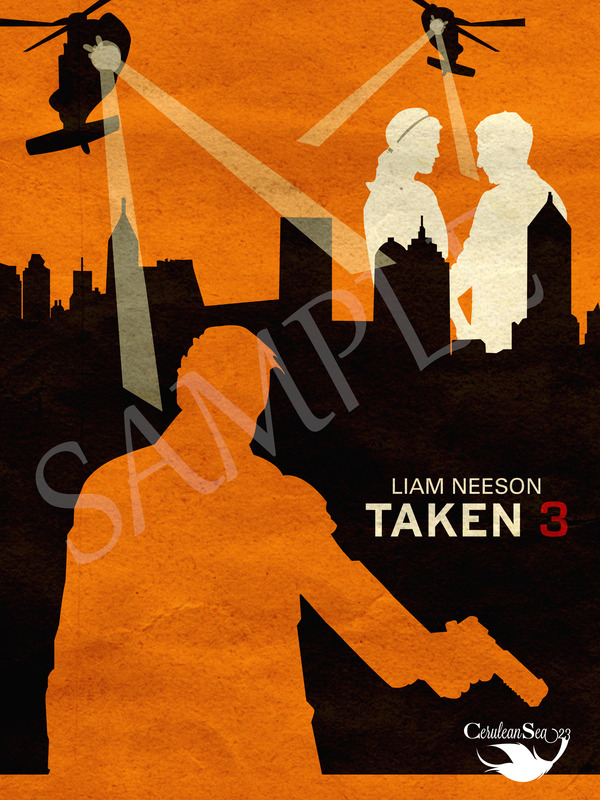  Taken 3 Minimalist Poster