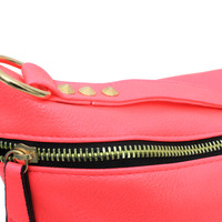 Neon Zipped Clutch - Thumbnail 1