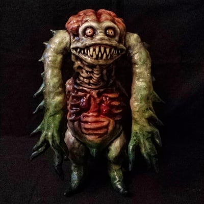 Custom painted hormone monster