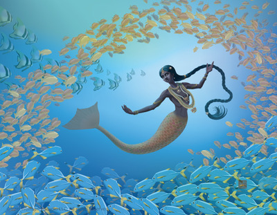 Kadal Kanni (11" x 8.5" print)