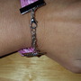 Pink Angel Wing, Hamsa, Faith, Infinity Wrap Bracelet -1
