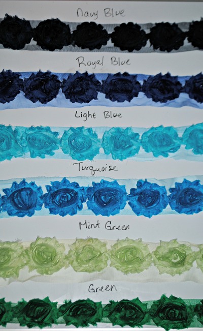 Shabby flower by the yard