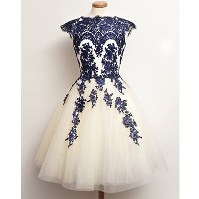 lace prom dress, short prom dress, pretty prom dress, short cheap homecoming dress, party dress for girls, BD14007